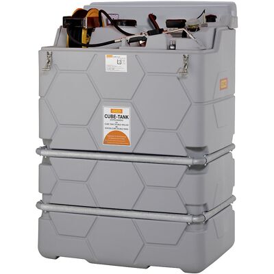 CEMO Schmierstofftank CUBE, Indoor, ohne Klappdeckel, Volumen 1500 l, Premium CEMO Schmierstofftank CUBE, Indoor, ohne Klappdeckel, Volumen 1500 l, Premium