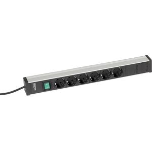 Treston Steckdosenleiste für Arbeitstische, 6 Steckdosen, Schalter, Länge 468 mm Treston Steckdosenleiste für Arbeitstische, 6 Steckdosen, Schalter, Länge 468 mm