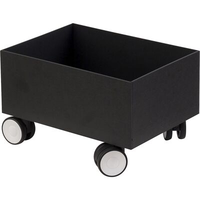 Paperflow Fahrwagen für Wertstoffsammler, für 1 Behälter, schwarz Paperflow Fahrwagen für Wertstoffsammler, für 1 Behälter, schwarz