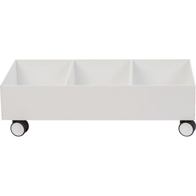 Paperflow Fahrwagen für Wertstoffsammler, für 3 Behälter, weiß Paperflow Fahrwagen für Wertstoffsammler, für 3 Behälter, weiß