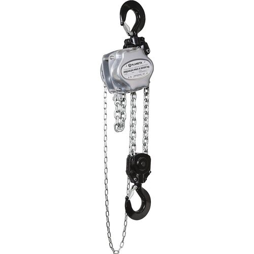 Stirnradflaschenzug PREMIUM PRO-II, Hub 3 m, Tragfähigkeit 5000 kg kaiserkraft