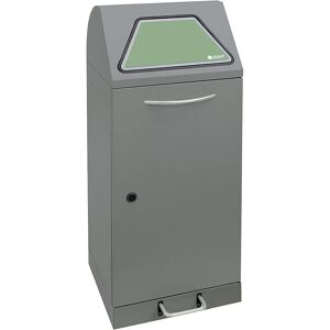 Wertstoffsammler mit Pedal, mit Inneneimer, Volumen 75 l, graualu/Struktur kaiserkraft Wertstoffsammler mit Pedal, mit Inneneimer, Volumen 75 l, graualu/Struktur kaiserkraft