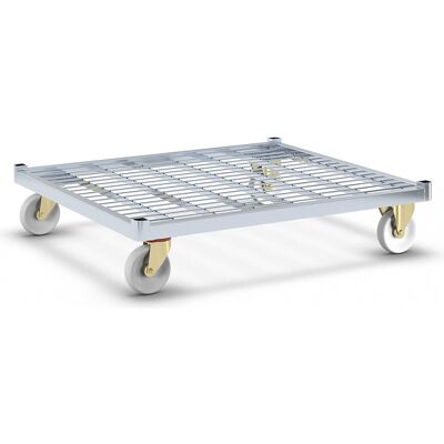 Stahl-Rollplatte, LxBxH 710 x 800 x 175 mm, Gewicht 13,4 kg kaiserkraft Stahl-Rollplatte, LxBxH 710 x 800 x 175 mm, Gewicht 13,4 kg kaiserkraft