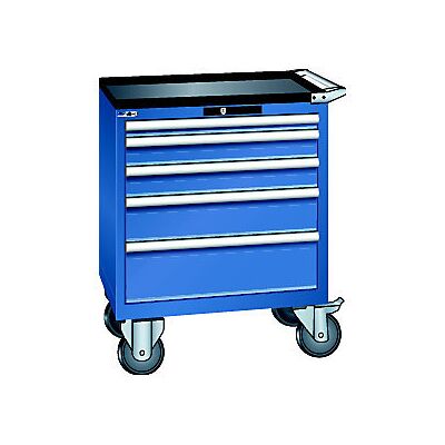 LISTA Stahlschrank - 717x572x962mm - Blau Cyan LISTA Stahlschrank - 717x572x962mm - Blau Cyan