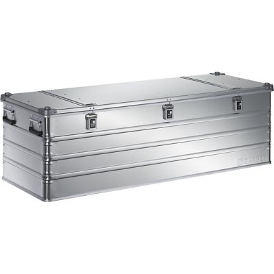 ZARGES Alu-Transportkiste, Inhalt 396 l, Innen-LxBxH 1550 x 550 x 465 mm, in robuster Ausführung ZARGES Alu-Transportkiste, Inhalt 396 l, Innen-LxBxH 1550 x 550 x 465 mm, in robuster Ausführung