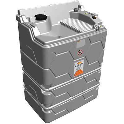 CEMO Gebrauchtöltank CUBE, Indoor Basic, ohne Klappdeckel, Volumen 1500 l CEMO Gebrauchtöltank CUBE, Indoor Basic, ohne Klappdeckel, Volumen 1500 l