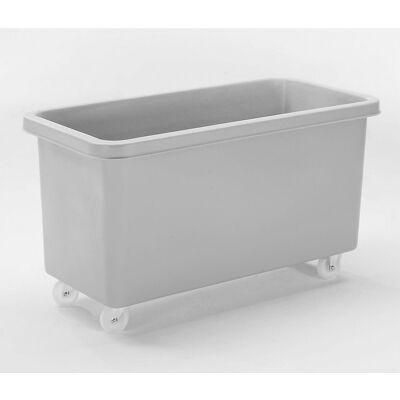 Kaiserkraft Rechteckiger Polyethylenbehälter - 450L, Grau Kaiserkraft Rechteckiger Polyethylenbehälter - 450L, Grau