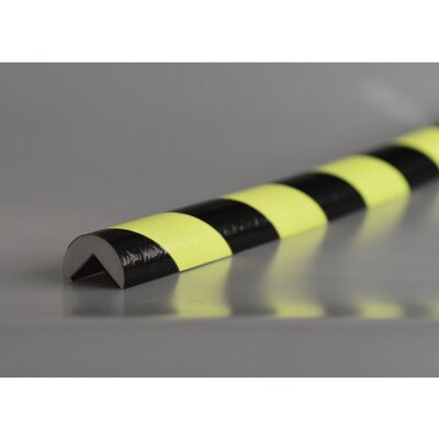 SHG Knuffi® Eckenschutz, magnetisch, Typ A, 1-m-Stück, schwarz / fluoreszierend SHG Knuffi® Eckenschutz, magnetisch, Typ A, 1-m-Stück, schwarz / fluoreszierend