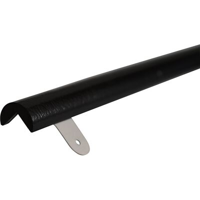 SHG Knuffi® Eckschutz mit Montageschiene, Typ A, 1-m-Stück, schwarz SHG Knuffi® Eckschutz mit Montageschiene, Typ A, 1-m-Stück, schwarz