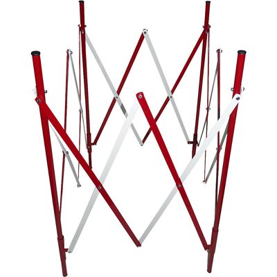 Mottez Schachtabsperrung, dehnbar, LxB 1000 x 1000 mm, VE 1 Stk, rot / weiß Mottez Schachtabsperrung, dehnbar, LxB 1000 x 1000 mm, VE 1 Stk, rot / weiß
