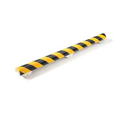 SHG Knuffi® Eckschutz mit Montageschiene, Typ A+, 500-mm-Stück, schwarz / gelb SHG Knuffi® Eckschutz mit Montageschiene, Typ A+, 500-mm-Stück, schwarz / gelb