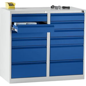 Schubladenschrank, Stahl eurokraft basic