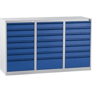 Schubladenschrank, Stahl eurokraft basic