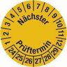 Nächster Prüftermin, Folie - kaiserkraft