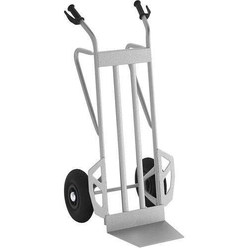 MATADOR Profi-Sackkarre 200, Tragfähigkeit 350 kg, HxBxT 1100 x 620 x 585 mm, Luftbereifung