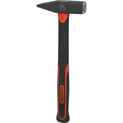 KS Tools Schlosserhammer, mit Fiberglasstiel, 400 g