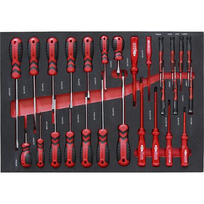 Kaiserkraft Werkzeug-Set Shadowboard - 21 Stück - Schaumstoffeinlage - 570x410mm Kaiserkraft Werkzeug-Set Shadowboard - 21 Stück - Schaumstoffeinlage - 570x410mm