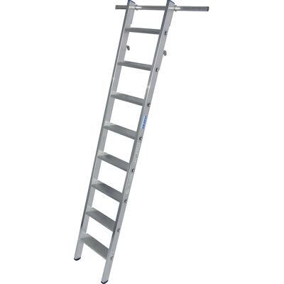 KRAUSE Aluminiumregal-Leiter - 8 Stufen - Für modulare Systeme KRAUSE Aluminiumregal-Leiter - 8 Stufen - Für modulare Systeme