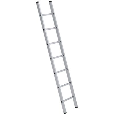 MUNK Enge Treppenleiter - 7 Stufen - Aluminium, 350mm Breite MUNK Enge Treppenleiter - 7 Stufen - Aluminium, 350mm Breite