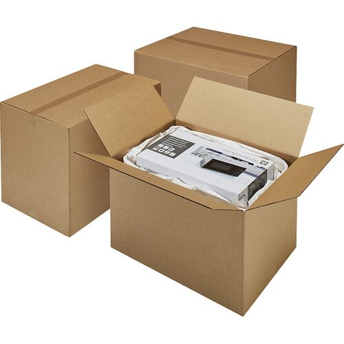 ratioform terra Wellpapp-Faltkarton, Länge 600 bis 799 mm, LxBxH 700 x 700 x 500 mm, 2-wellig, ab 20 Stk