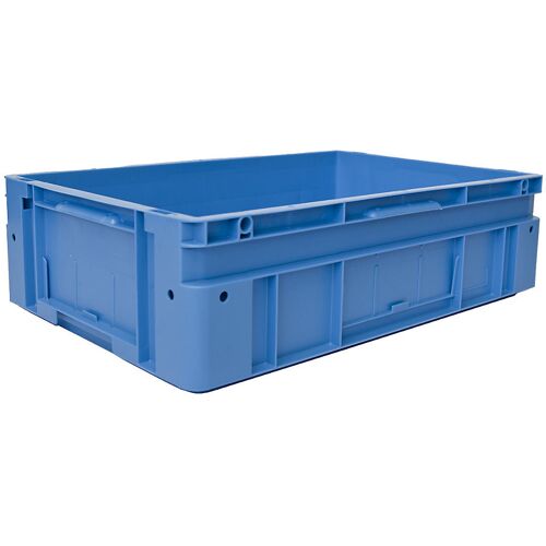 Euronorm-Stapelbehälter, Außen-LxBxH 600 x 400 x 170 mm, blau, VE 2 Stk kaiserkraft