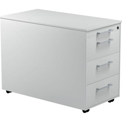 Mauser 570x800mm Hellgrau 3-Schubladen Stahl-Schrank Mauser 570x800mm Hellgrau 3-Schubladen Stahl-Schrank