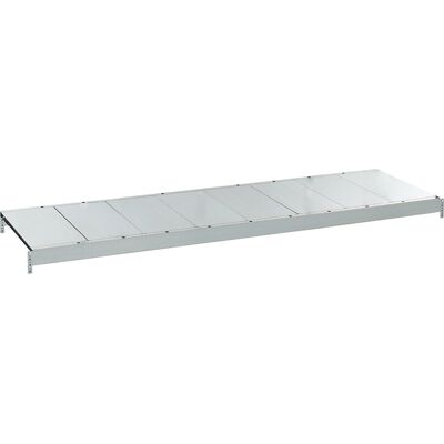 SCHULTE Stahlregalstütze - 2500mm breit, 800mm tief - Große Öffnung SCHULTE Stahlregalstütze - 2500mm breit, 800mm tief - Große Öffnung