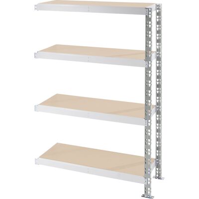 Universalsteckregal, Spanplattenböden, HxBxT 1508 x 1025 x 500 mm, Anbauregal kaiserkraft Universalsteckregal, Spanplattenböden, HxBxT 1508 x 1025 x 500 mm, Anbauregal kaiserkraft