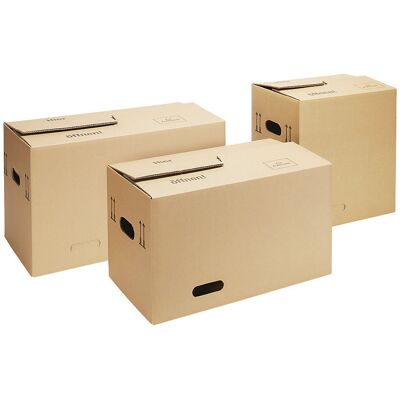 Umzugskarton, 2-wellig, Innenmaße 650 x 350 x 370 mm, ab 50 Stk kaiserkraft Umzugskarton, 2-wellig, Innenmaße 650 x 350 x 370 mm, ab 50 Stk kaiserkraft