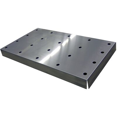 asecos Lochblechabdeckung für Bodenauffangwanne, BxTxH 717 x 482 x 63 mm, Edelstahl asecos Lochblechabdeckung für Bodenauffangwanne, BxTxH 717 x 482 x 63 mm, Edelstahl