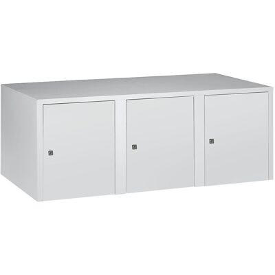 Wolf Modell 445 x 1200 x 500 mm - Hellgrauer Wand Schrank Wolf Modell 445 x 1200 x 500 mm - Hellgrauer Wand Schrank