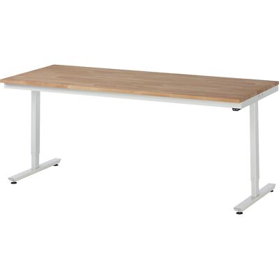 RAU Adlatus Elektrisch Höhenverstellbarer Arbeitstisch - Buchen - 2000x800mm RAU Adlatus Elektrisch Höhenverstellbarer Arbeitstisch - Buchen - 2000x800mm