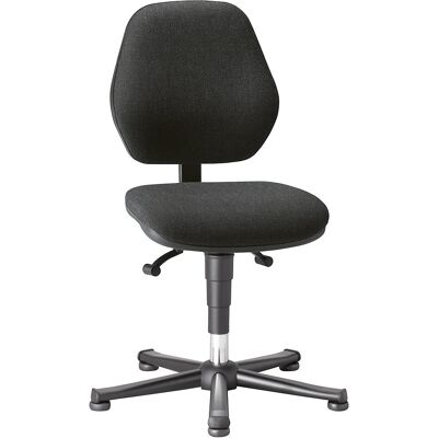 bimos Arbeitsstuhl, Permanentkontakt, mit Gleitern, Stoffbezug bimos Arbeitsstuhl, Permanentkontakt, mit Gleitern, Stoffbezug
