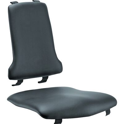 bimos Polster, Standard-Ausführung, je 1 Polster für Sitz und Rückenlehne, Kunstleder-Polster, schwarz bimos Polster, Standard-Ausführung, je 1 Polster für Sitz und Rückenlehne, Kunstleder-Polster, schwarz