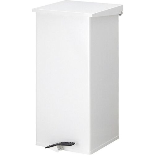 Tretabfallsammler, Volumen 110 l, BxHxT 390 x 800 x 390 mm, weiß kaiserkraft