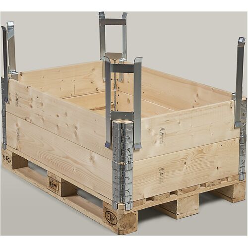 ratioform Distanzhalter, VE 4 Stk, für Aufsatzrahmen zu Palette, 250 mm lichte Höhe