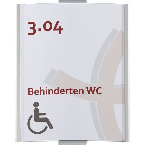FRANKFURT™ Türschild, Höhe 148 mm, Breite 120 mm, DIN A6, Gewicht 0,14 kg kaiserkraft