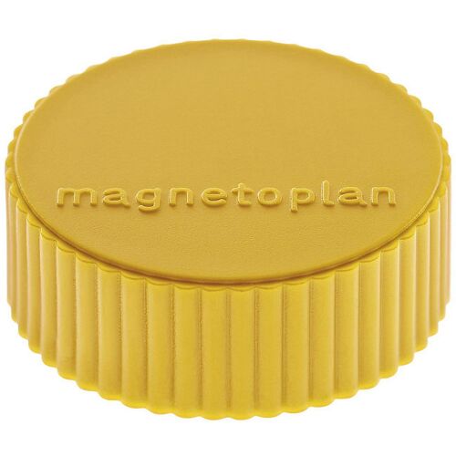 magnetoplan Magnet DISCOFIX MAGNUM, Ø 34 mm, VE 50 Stk, gelb