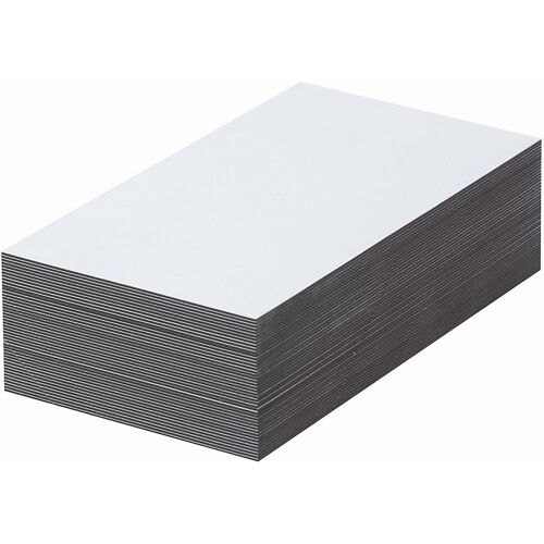 Magnet-Lagerschilder, weiß, HxB 80 x 150 mm, VE 100 Stk kaiserkraft