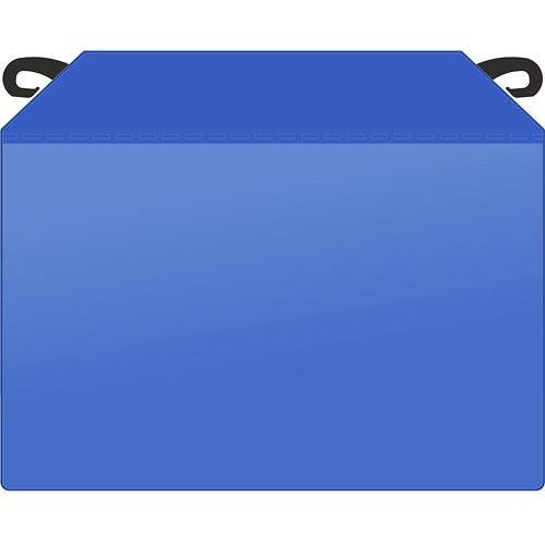 Gitterboxtasche, mit Einhängehaken und Magnetstreifen, VE 50 Stk, DIN A4 quer kaiserkraft