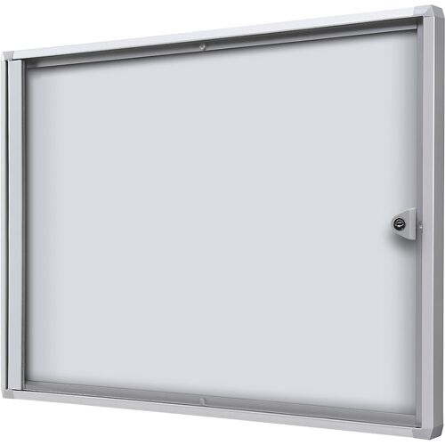 eurokraft basic Schaukasten für innen, Metallrückwand, 2 DIN A4-Blätter, HxB 350 x 491 mm, ab 5 Stk