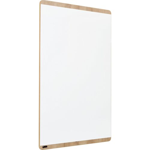 Whiteboard NATURAL, Rahmen in Holzoptik, Tafel weiß, BxH 1000 x 1500 mm kaiserkraft