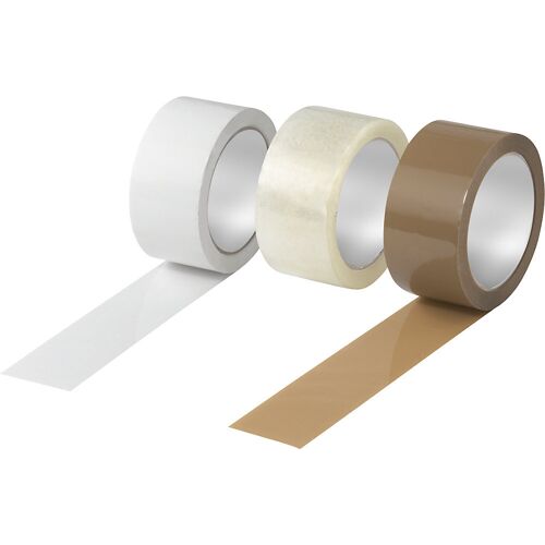 ratioform flow PP-Packband ratioTape, Länge 66 m, VE 6 Rollen, transparent, Bandbreite 50 mm