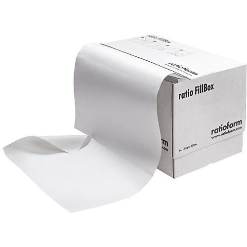 Füllpapier im Spendekarton, Breite 375 mm, weiß, Lauflänge 360 m, 65 g/m², ab 5 Stk kaiserkraft