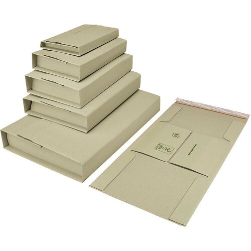 ratioform terra Graspapier-Universalverpackung, grüngrau, LxB 270 x 185 mm, ab 200 Stk