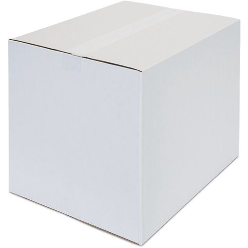 ratioform economy Wellpapp-Faltkarton, weiß, VE 10 Stk, LxBxH 200 x 150 x 100 mm, 1-wellig, ab 80 VE