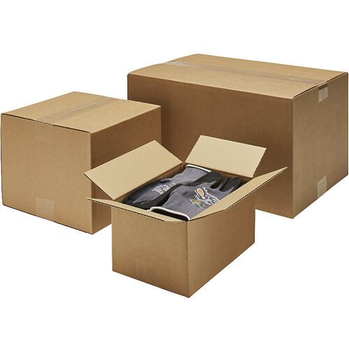 ratioform terra Wellpapp-Faltkarton für leichte Güter, 1-wellig, LxBxH 350 x 250 x 120 mm, ab 30 Stk