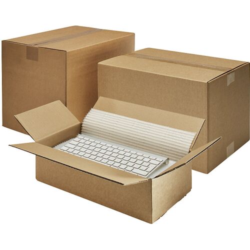 ratioform terra Wellpapp-Faltkarton, Länge 350 bis 399 mm, LxBxH 385 x 235 x 170 mm, 1-wellig, ab 300 Stk