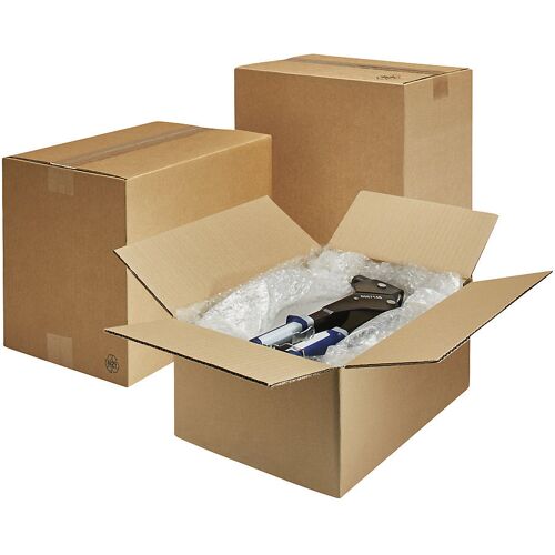 ratioform terra Wellpapp-Faltkarton, Länge 300 bis 349 mm, LxBxH 300 x 250 x 250 mm, 2-wellig, ab 200 Stk