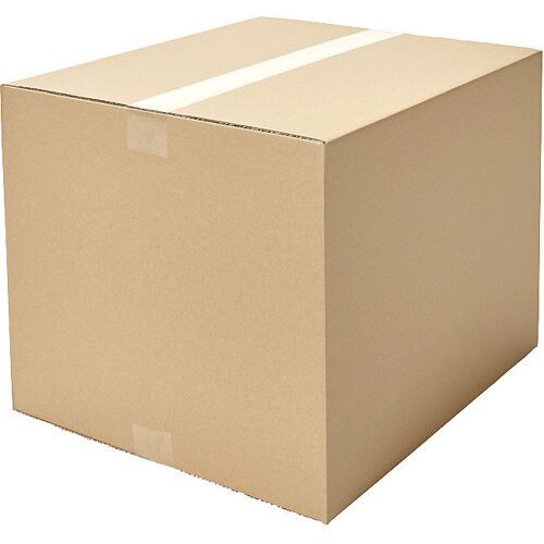 ratioform economy Wellpapp-Faltkarton, Länge 400 - 449 mm, VE 10 Stk, LxBxH 400 x 400 x 350 mm, 1-wellig, ab 2 VE